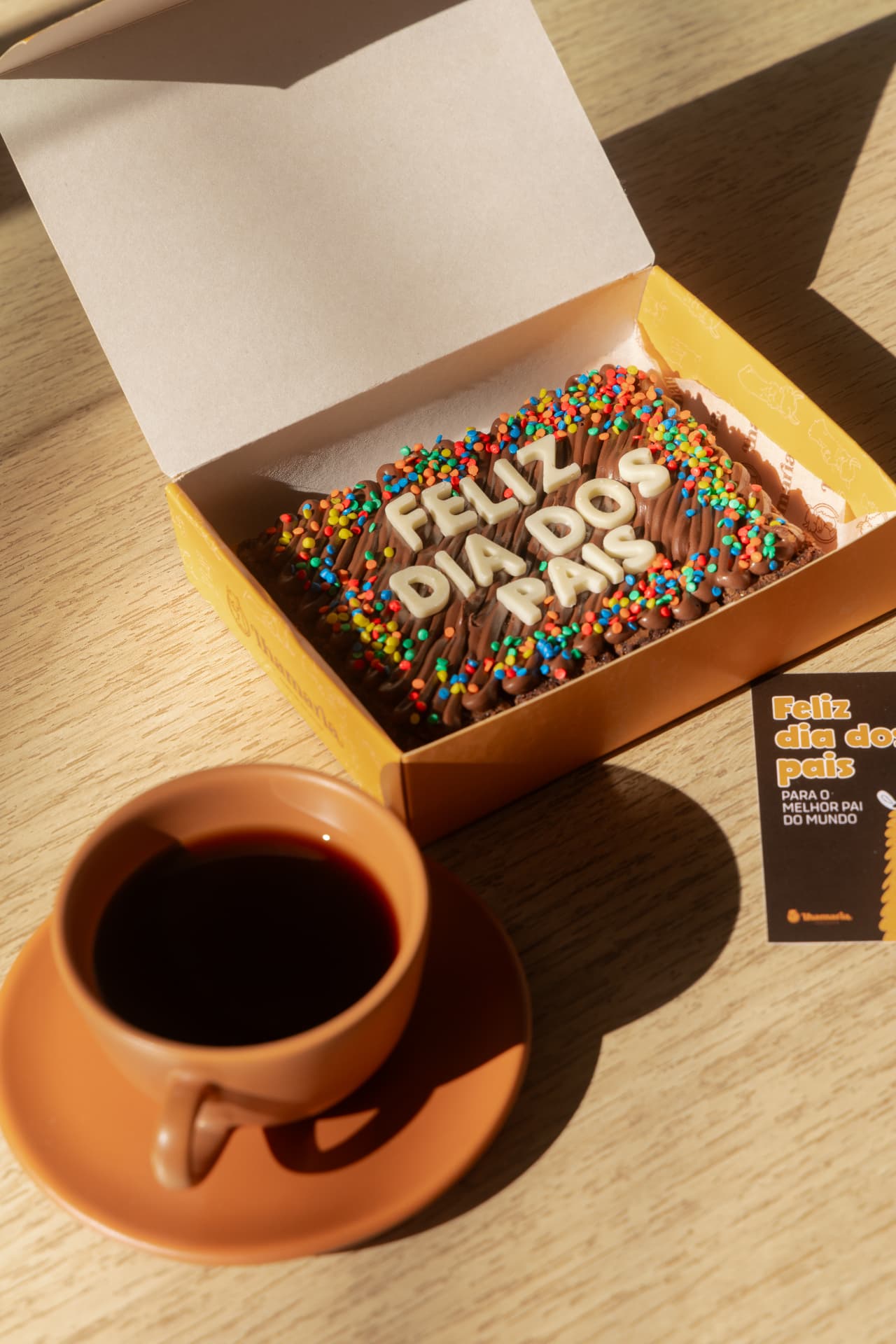 Caixa de mini brownie